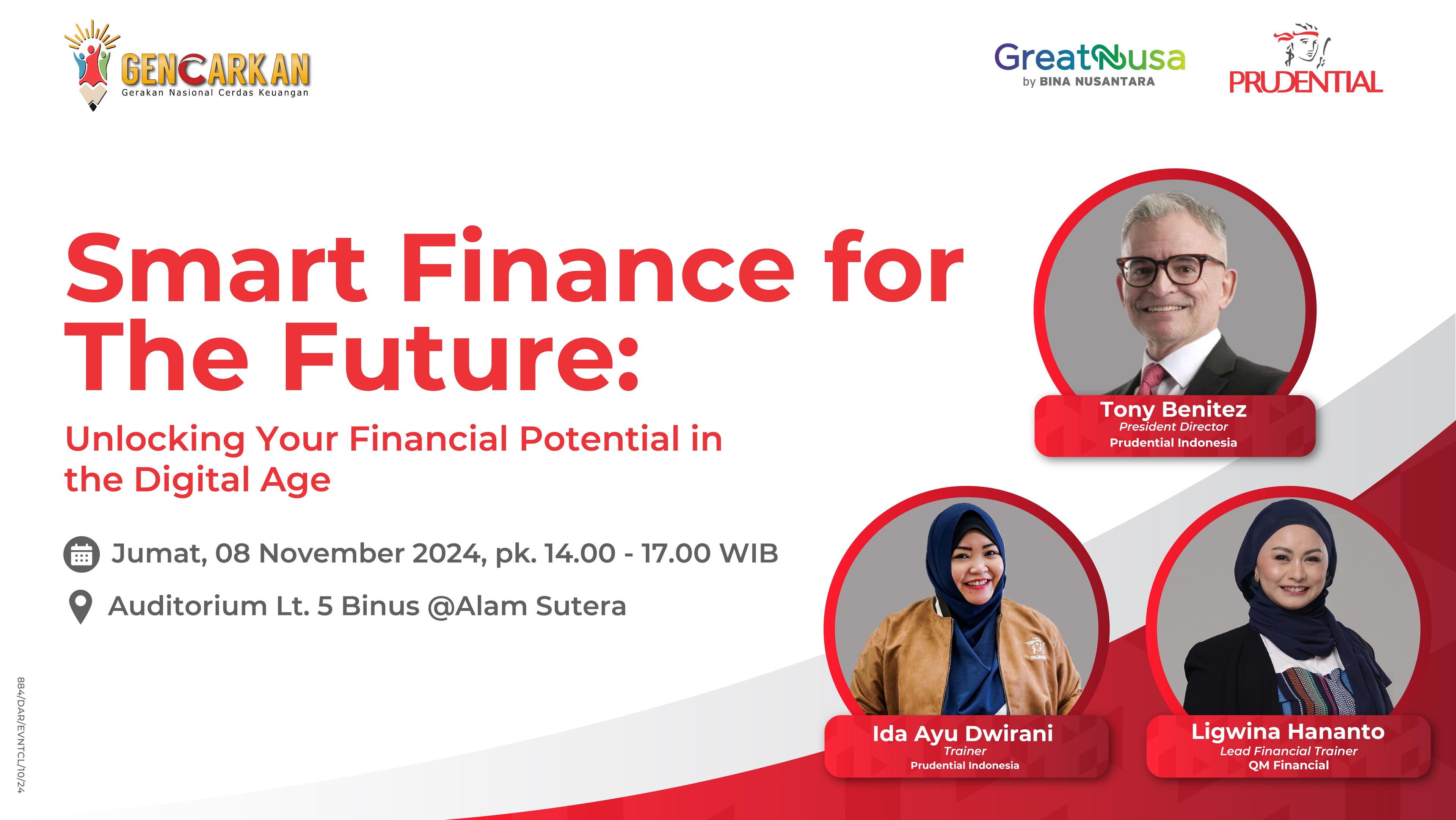 [Alam Sutera] Smart Finance for The Future: Unlocking Your Financial Potential in the Digital Age