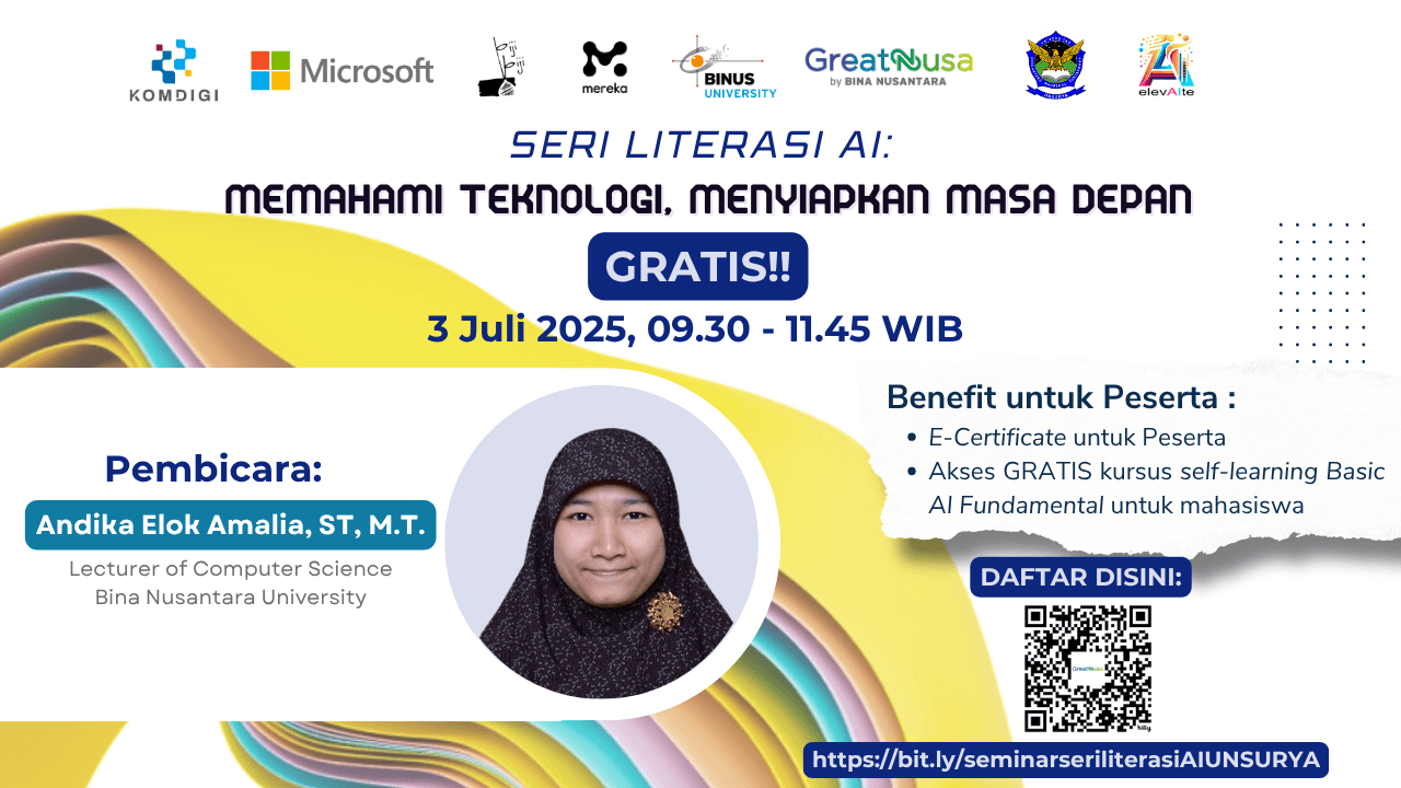 Seri Literasi AI: Memahami Teknologi, Menyiapkan Masa Depan UNSURYA