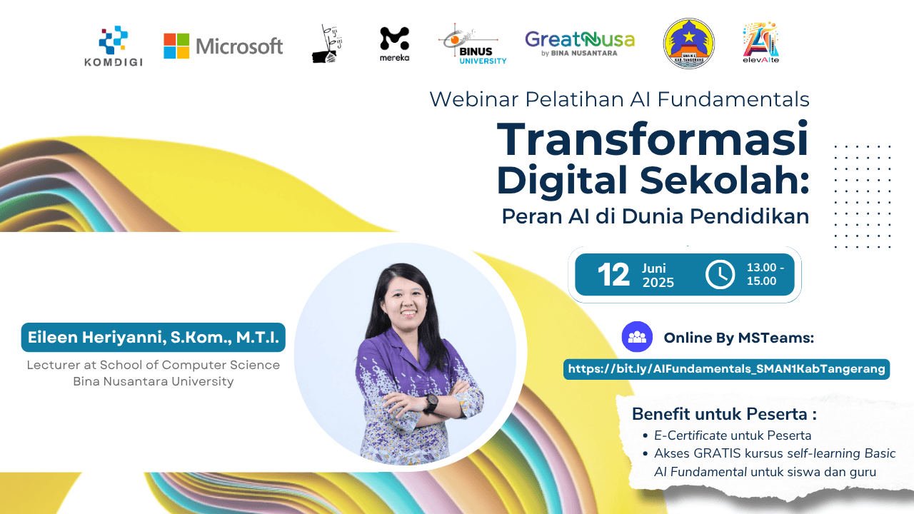 Transformasi Digital Sekolah: Peran AI di Dunia Pendidikan (SMAN 1 Kabupaten Tangerang)