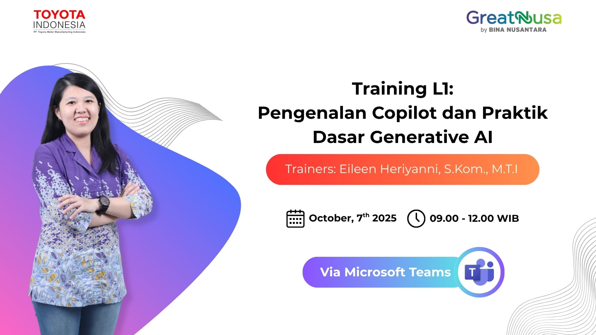Training L1: Pengenalan Copilot dan Praktik Dasar Generative AI
