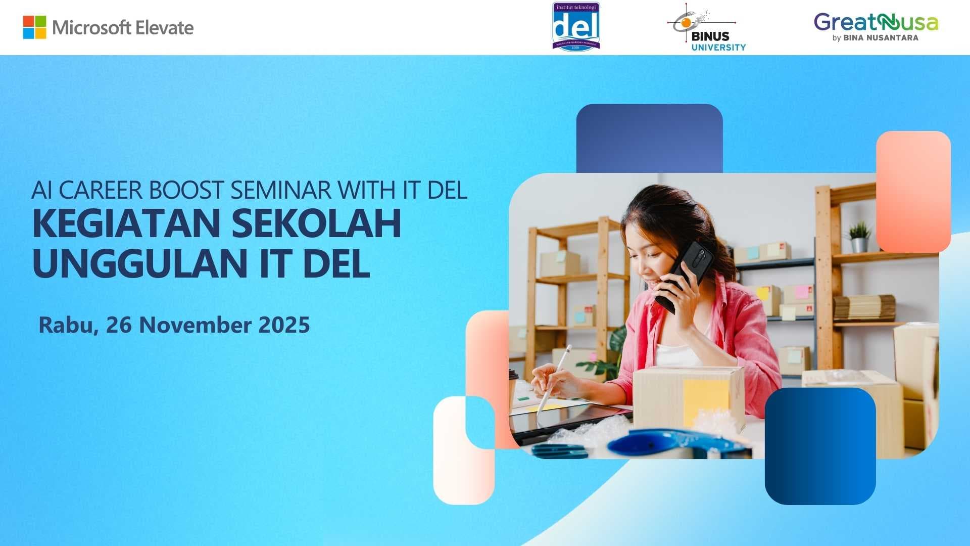 Kegiatan Sekolah Unggulan IT DEL - 26 Nov 2025 - Medan