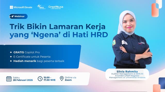 Trik Bikin Lamaran Kerja yang ‘Ngena’ di Hati HRD