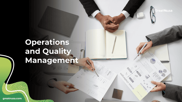 Operations and Quality Management