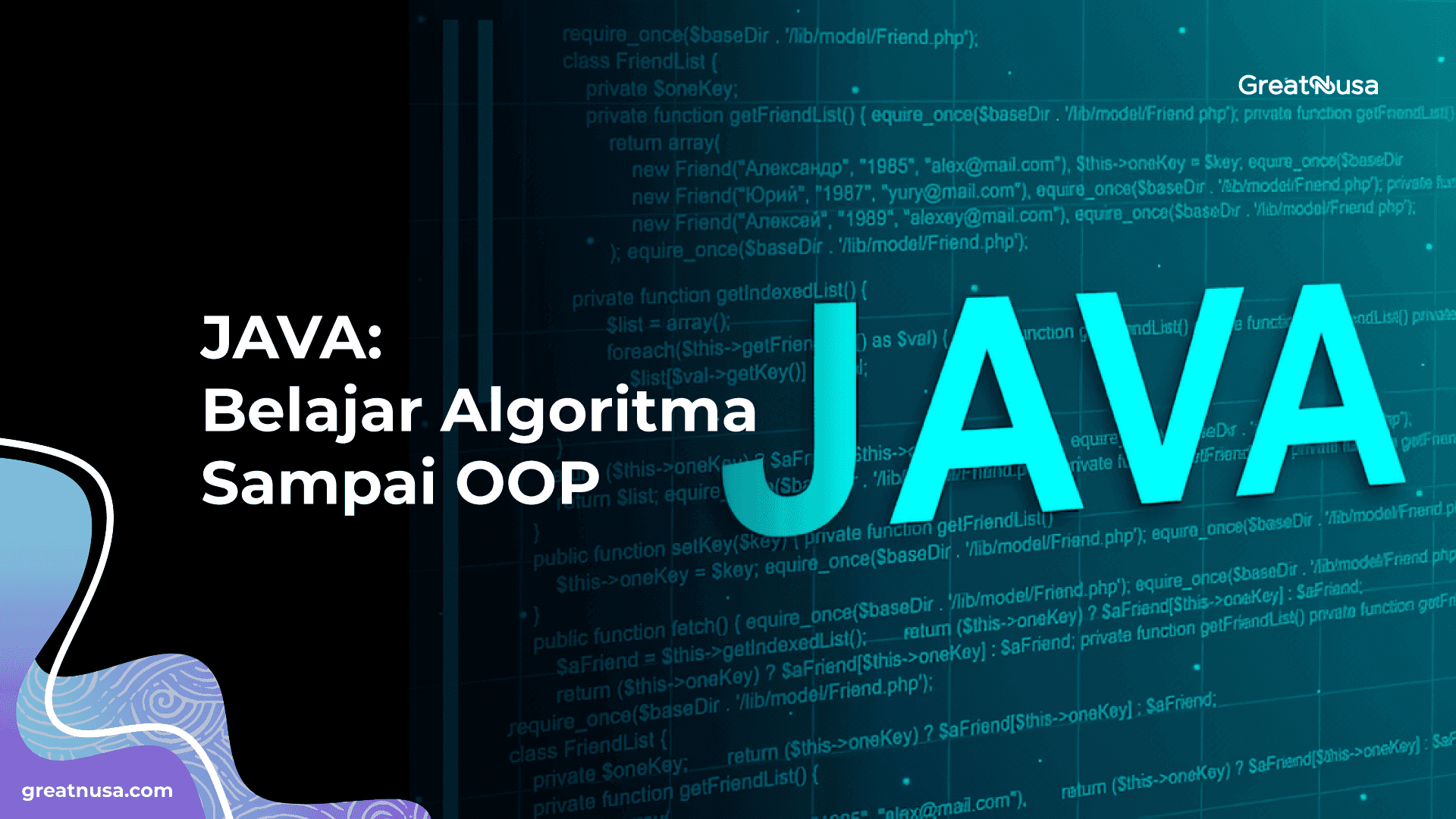 JAVA: Belajar Algoritma Sampai OOP