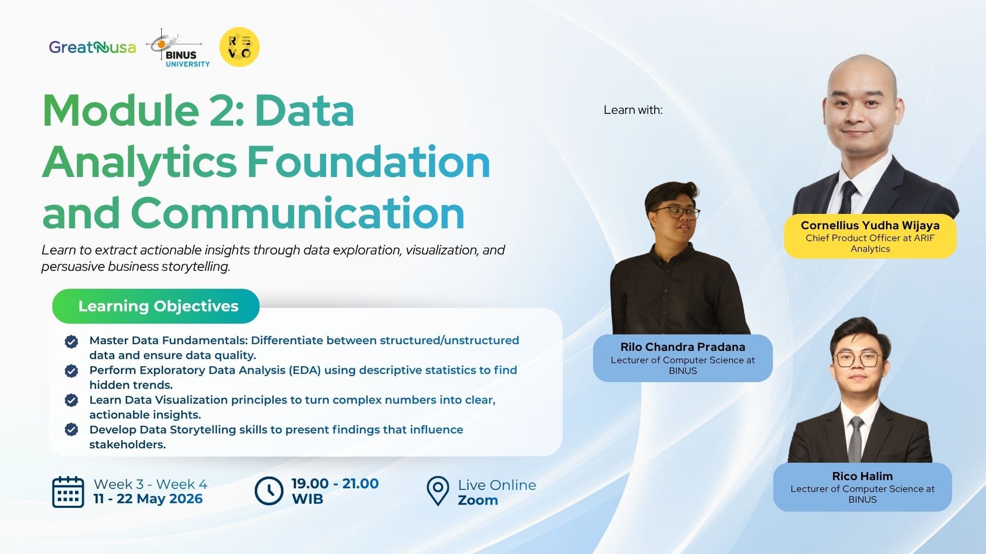 [Applied AI, Analytics and Automation Program] Module 2 - Data Analytics Foundation and Communication