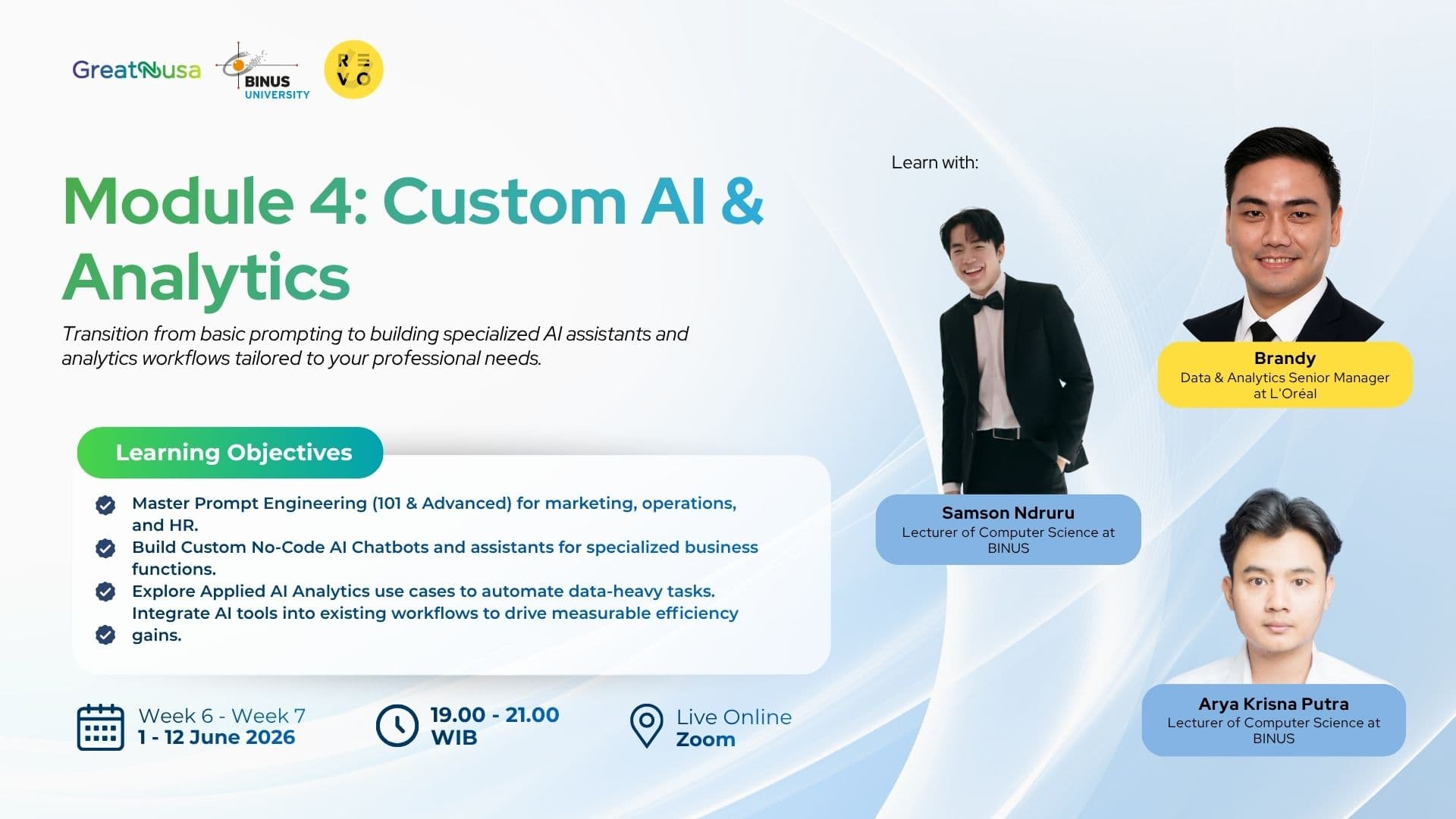 [Applied AI, Analytics and Automation Program] Module 4 - Custom AI and Analytics