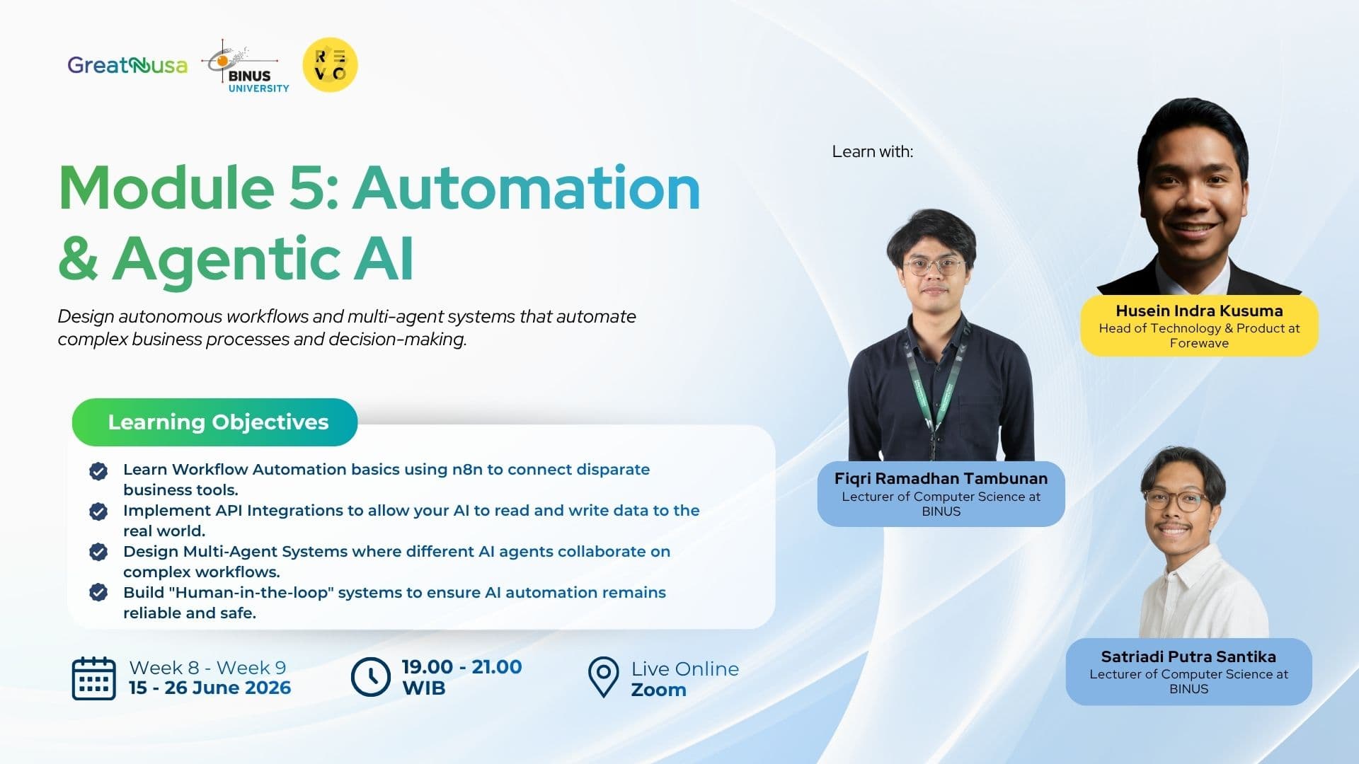 [Applied AI, Analytics and Automation Program] Module 5 - Automation and Agentic AI