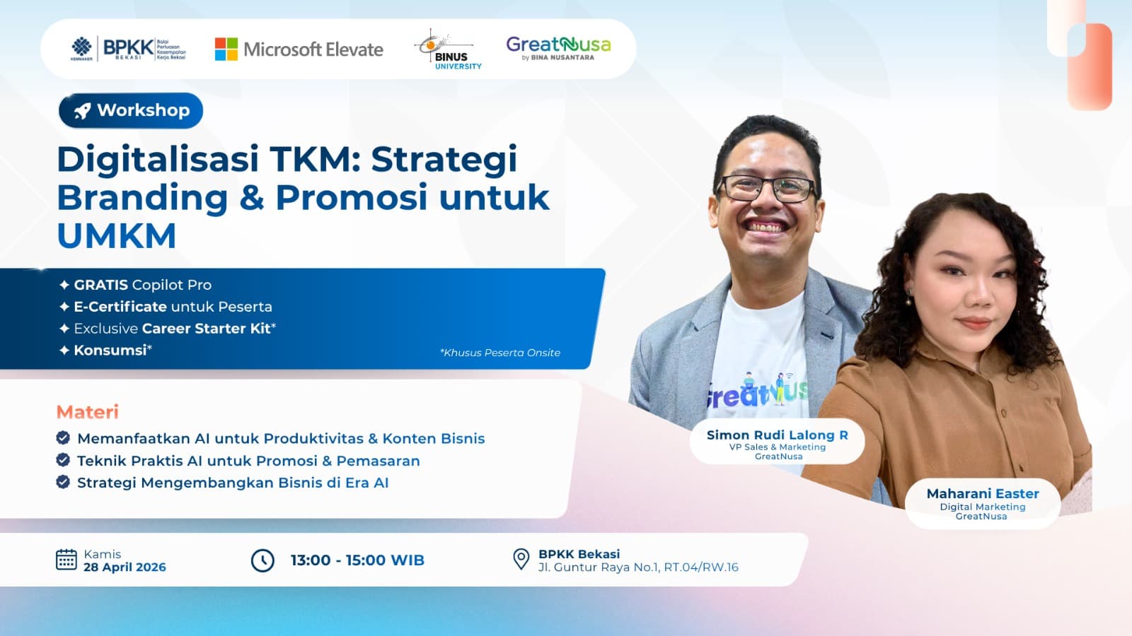 Digitalisasi TKM: Implementasi AI untuk Branding dan Promosi Bisnis (UMKM)