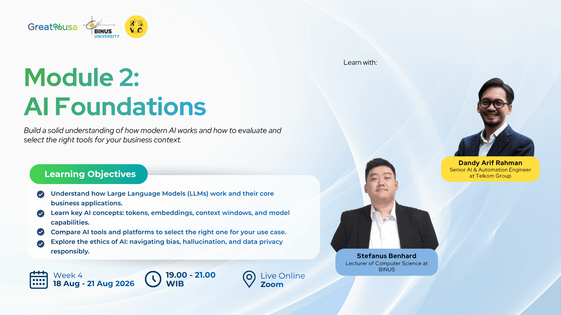 [B2 Applied AI, Analytics and Automation Program] Module 2 -  AI Foundations