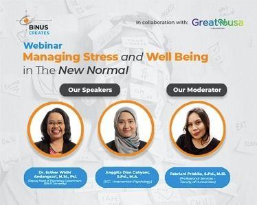 Managing Stress and Well Being in New Normal