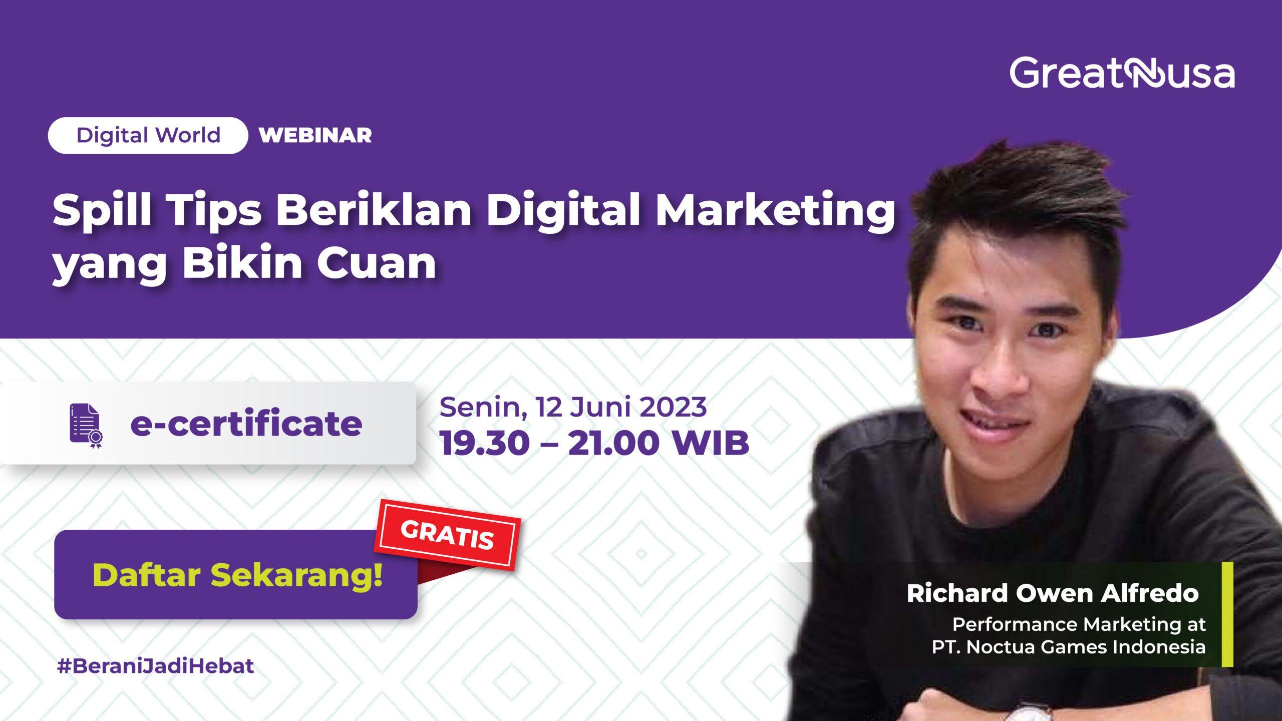 Spill Tips Beriklan Digimar yang Bikin Cuan