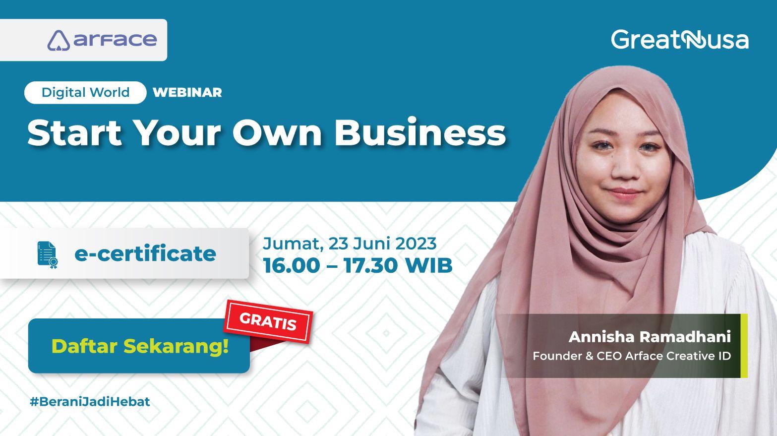 Start Your Own Business
