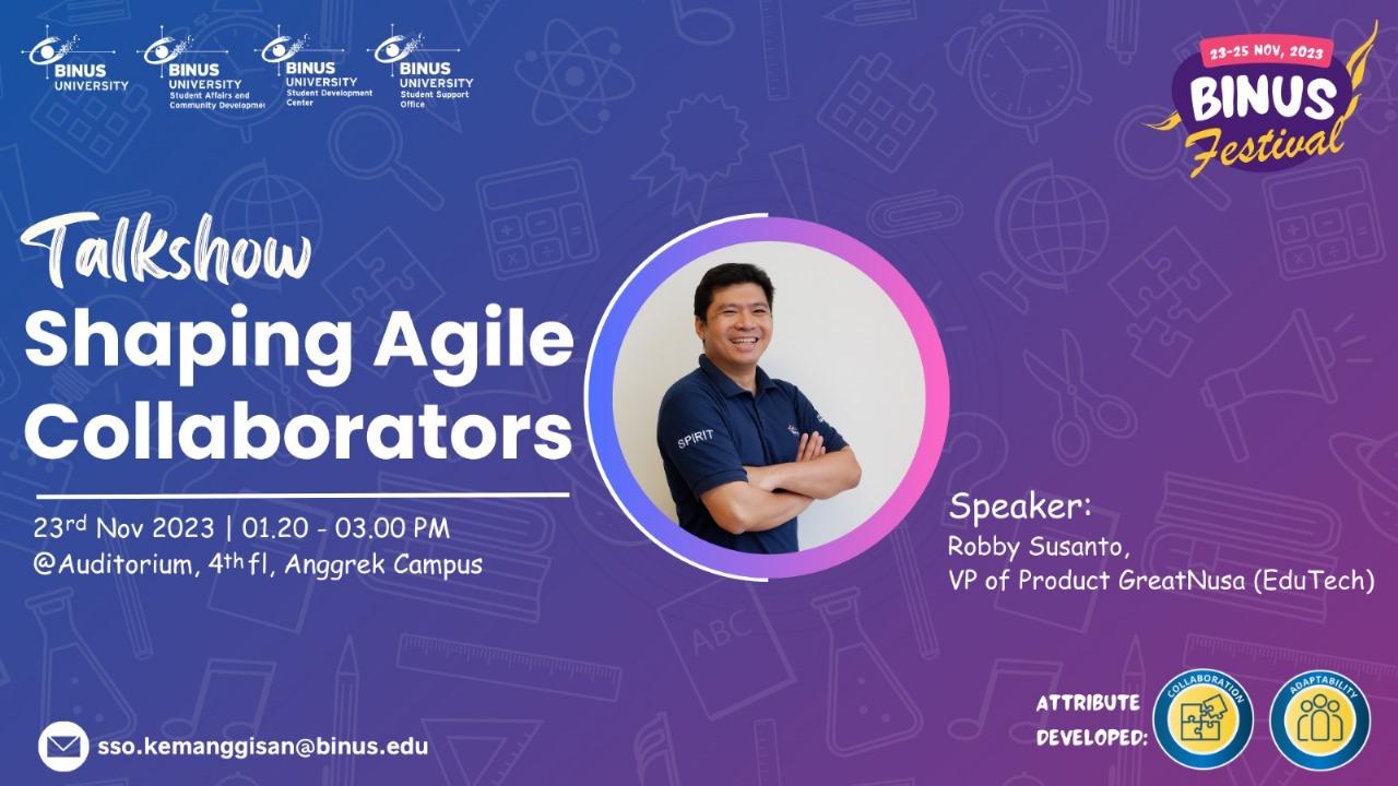 Shaping Agile Collaborators
