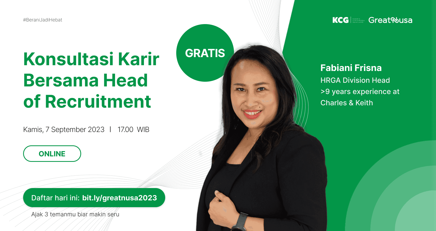 Konsultasi Karir bersama HRGA Division Head