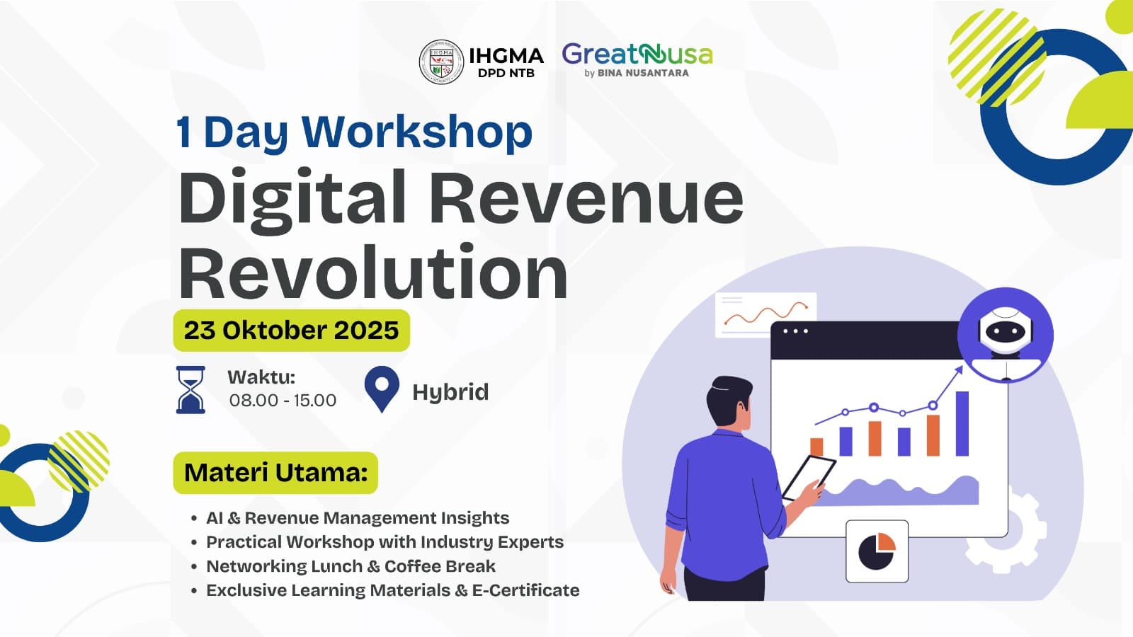 1 Day Workshop Digital Revenue Revolution