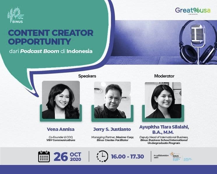 Content Creator Opportunity dari Podcast Boom di Indonesia