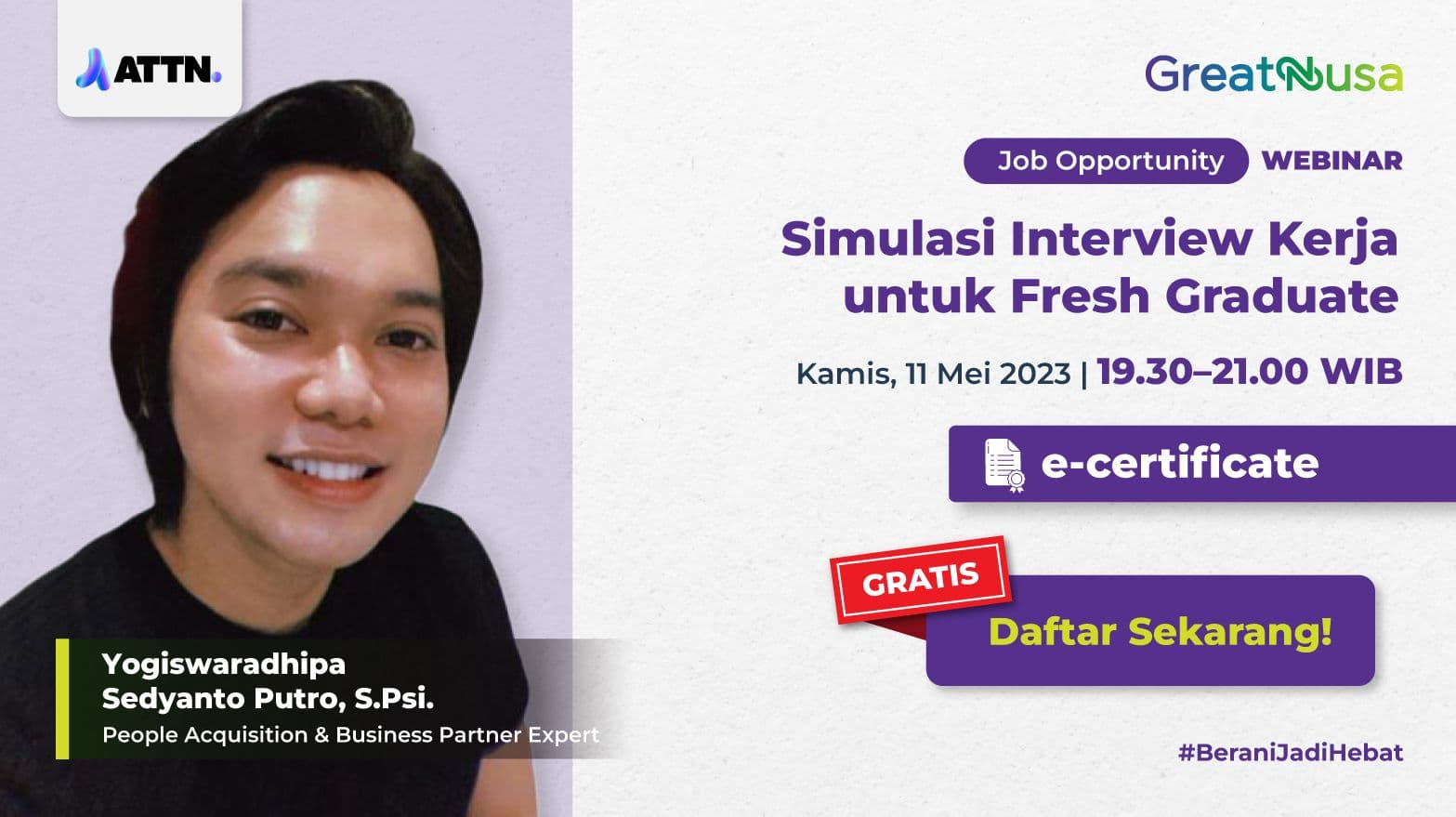 Simulasi Interview Kerja untuk Fresh Graduate